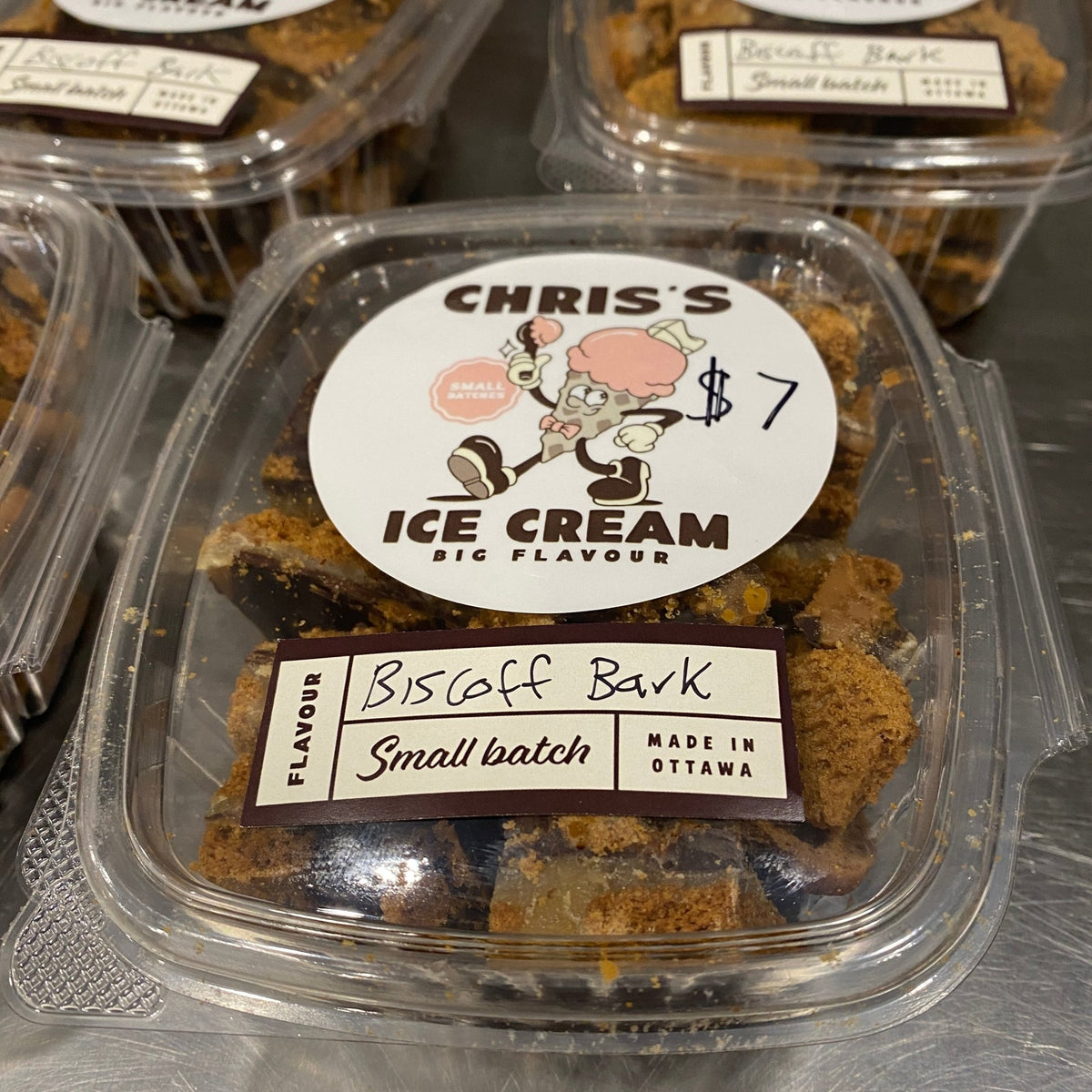 Biscoff Bark - Chris's Ice Cream