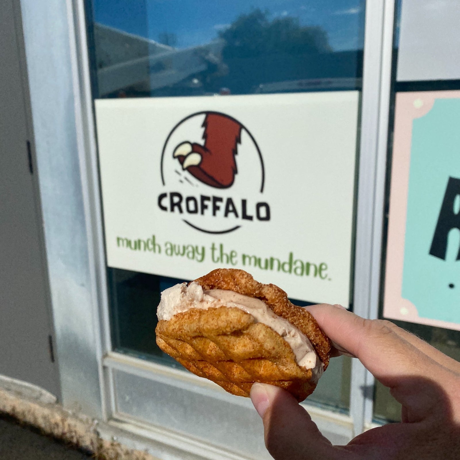 Croffle Sandwich - Chris's Ice Cream