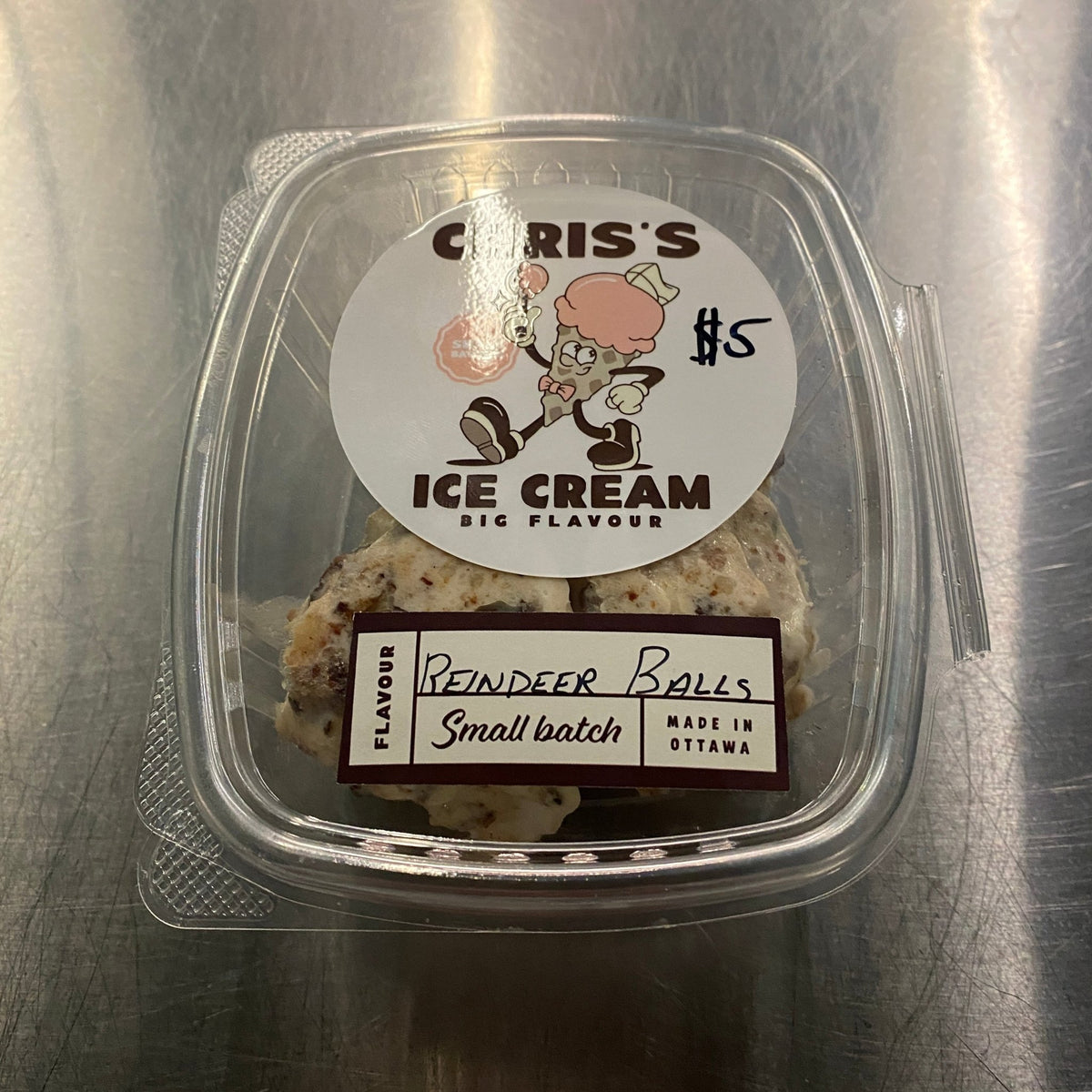 Reindeer Balls - Chris's Ice Cream