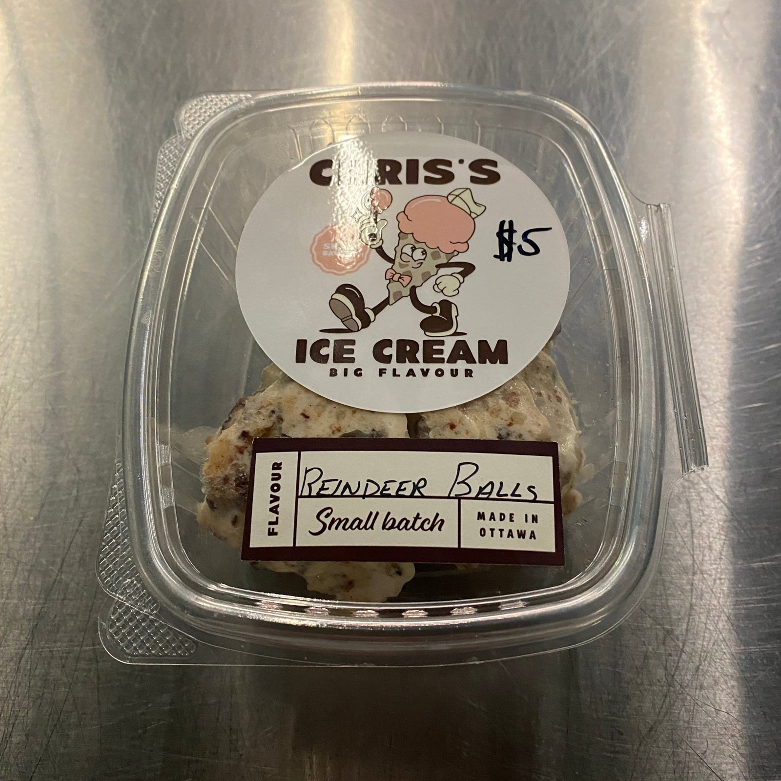 Reindeer Balls - Chris's Ice Cream